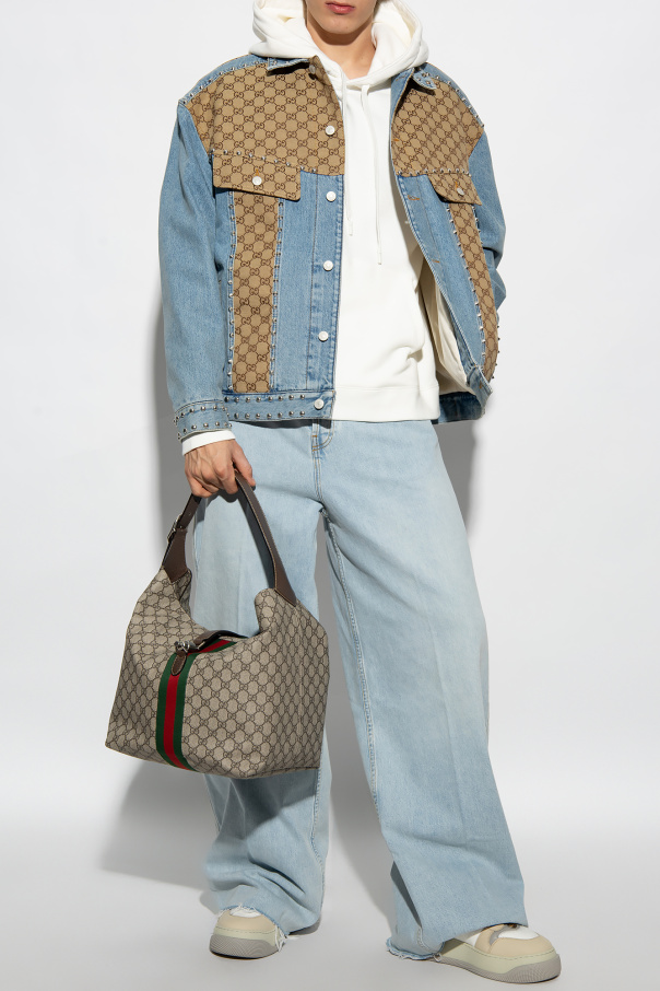 GUCCI エプロン 新品同様☆GUCCI・グッチミュゼオ限定 GGモノグラム総柄